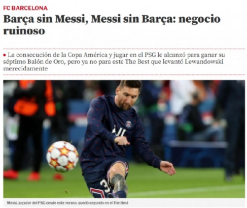 Messis Abgang von Barcelona ist eine doppelte Niederlage, er hat den Weltfußballer nicht gewonnen
